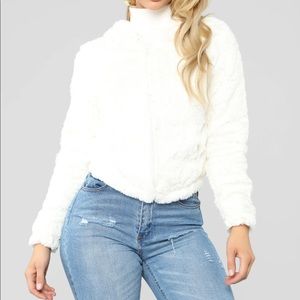 Fashion Nova Fuzzy Jacket